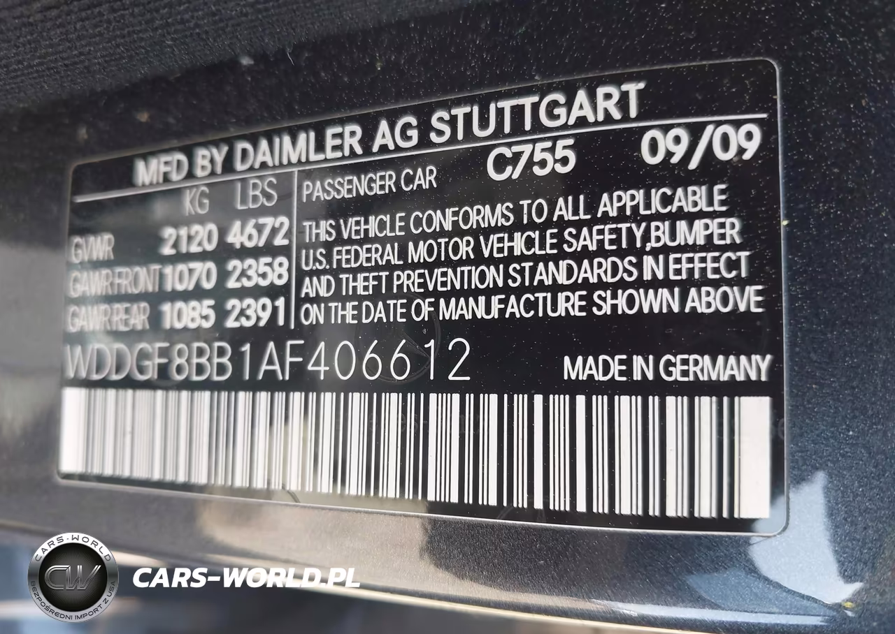 2010 Mercedes-Benz C 300 Luxury 4Matic-Sport 4Matic VIN:WDDGF8BB1AF406612 - 9
