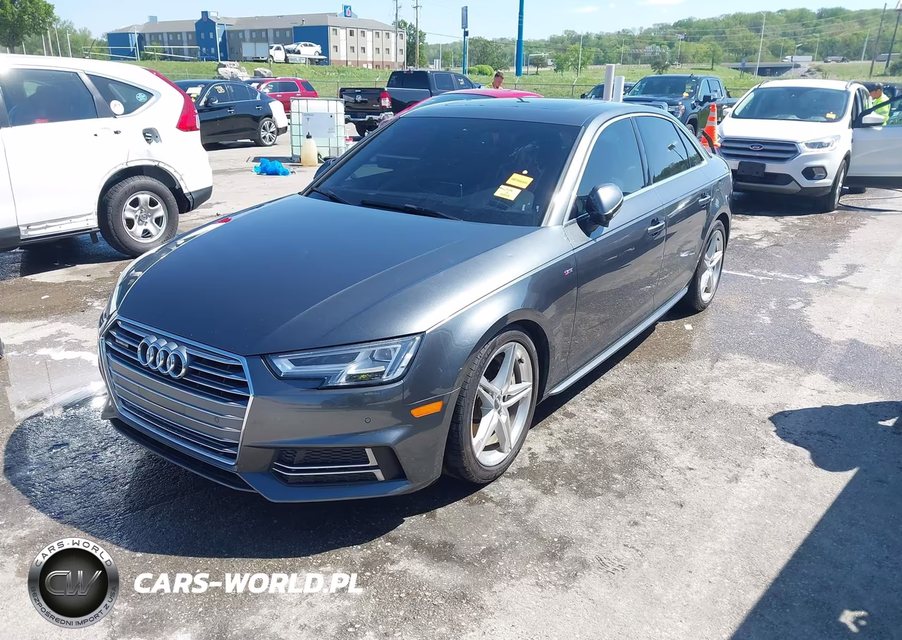 2018 Audi A4 2.0T Premium-2.0T Tech Premium VIN:WAUPNAF47JA123707 - 2