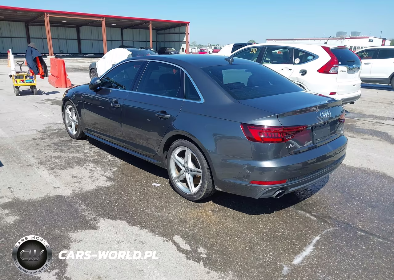 2018 Audi A4 2.0T Premium-2.0T Tech Premium VIN:WAUPNAF47JA123707 - 3