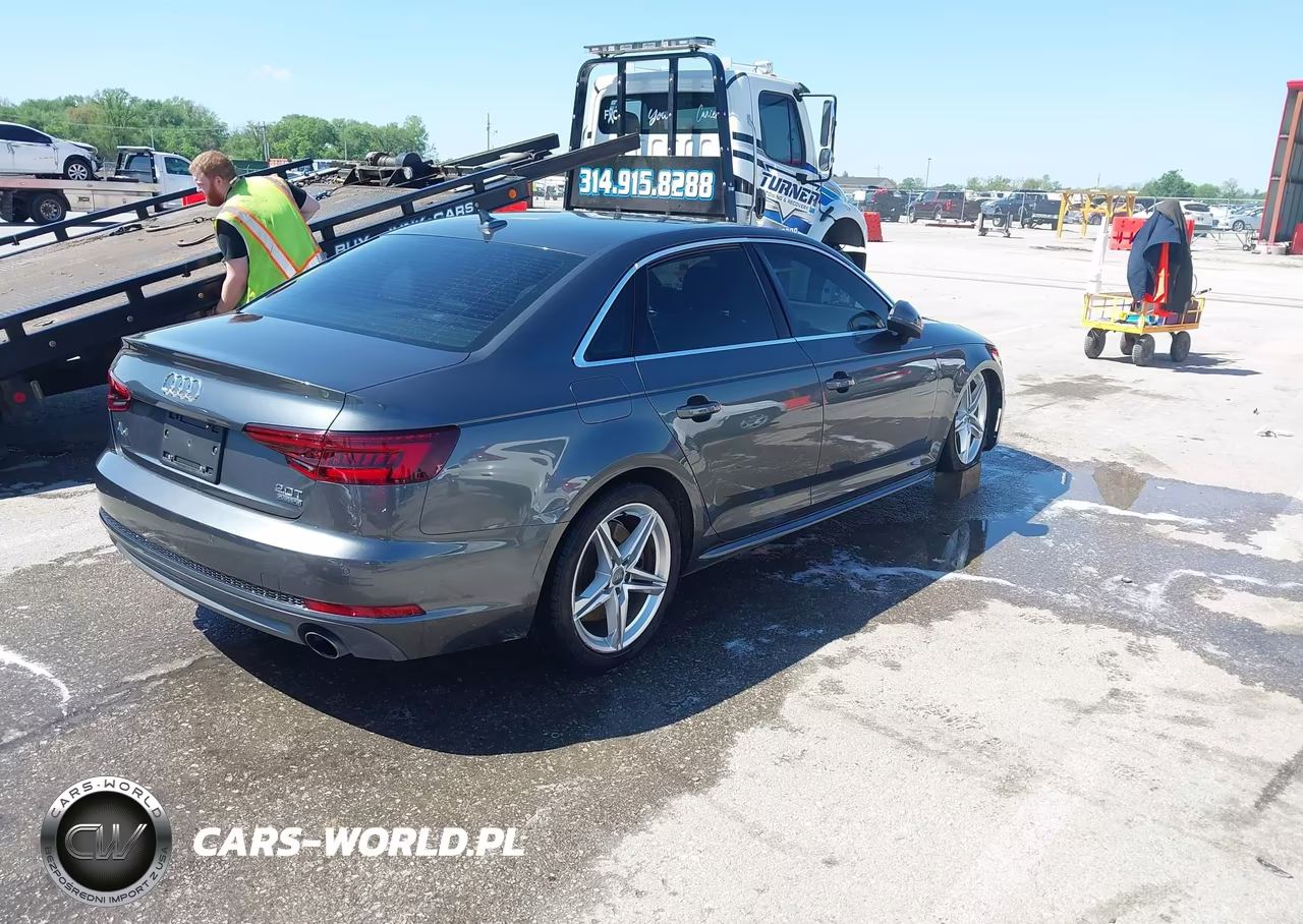 2018 Audi A4 2.0T Premium-2.0T Tech Premium VIN:WAUPNAF47JA123707 - 4