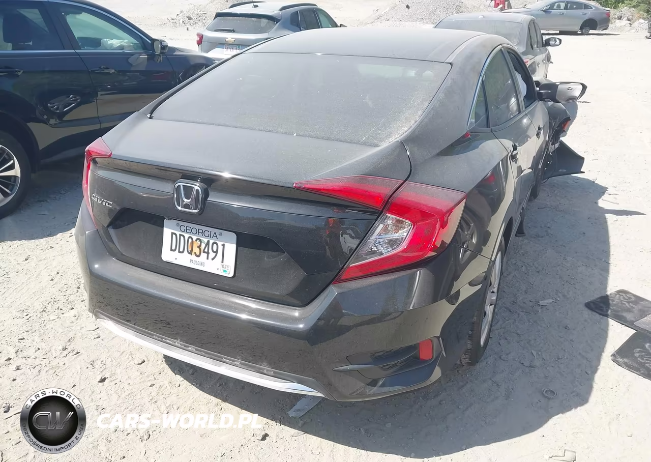 2020 Honda Civic Lx VIN:2HGFC2F68LH544014 - 4