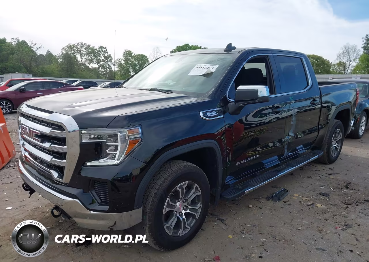 2021 GMC Sierra 1500 4Wd Short Box Sle VIN:1GTU9BET1MZ397855 - 2