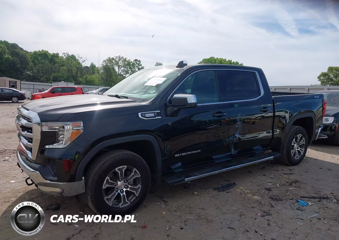 2021 GMC Sierra 1500 4Wd Short Box Sle VIN:1GTU9BET1MZ397855 - 6