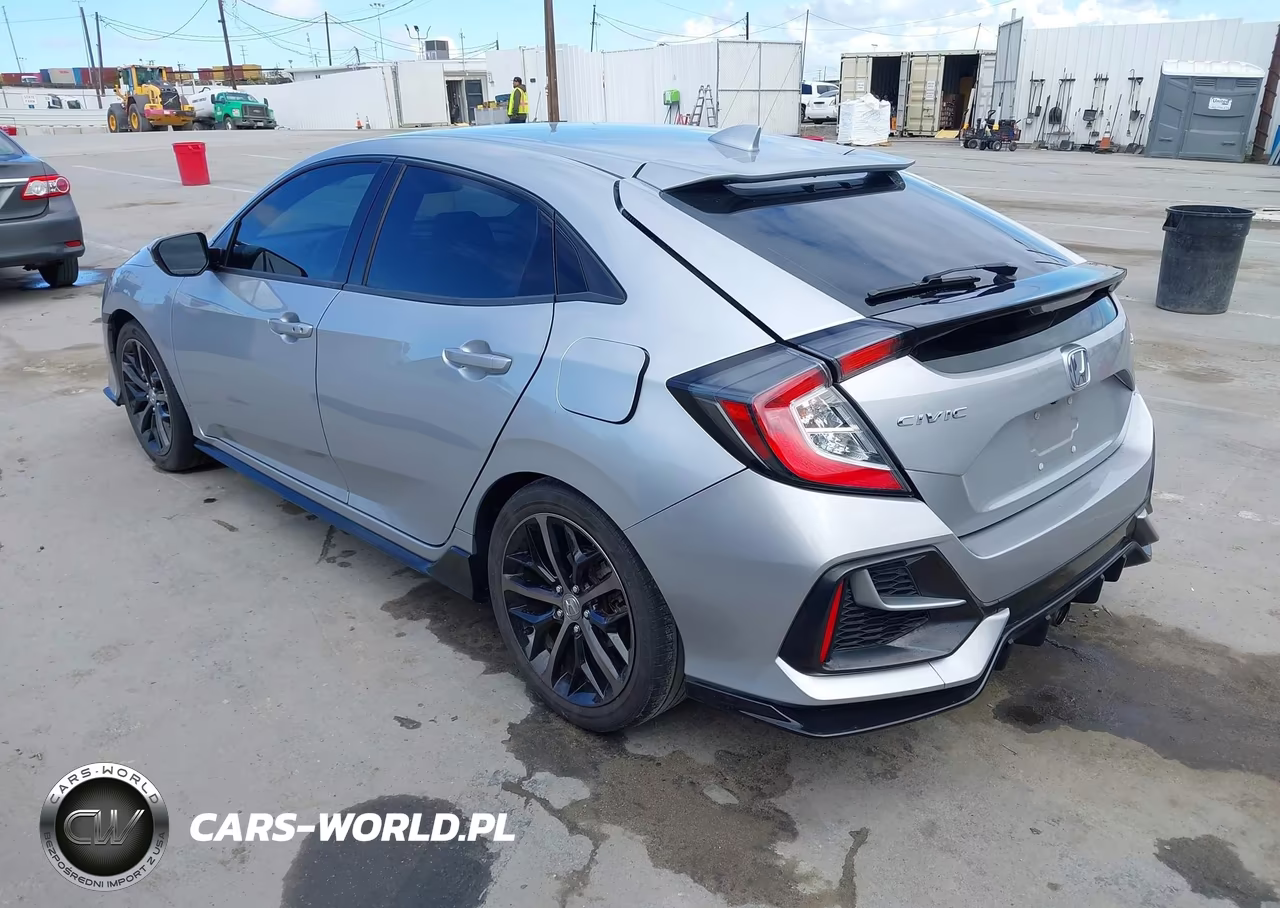 2020 Honda Civic Sport VIN:SHHFK7H41LU420911 - 3