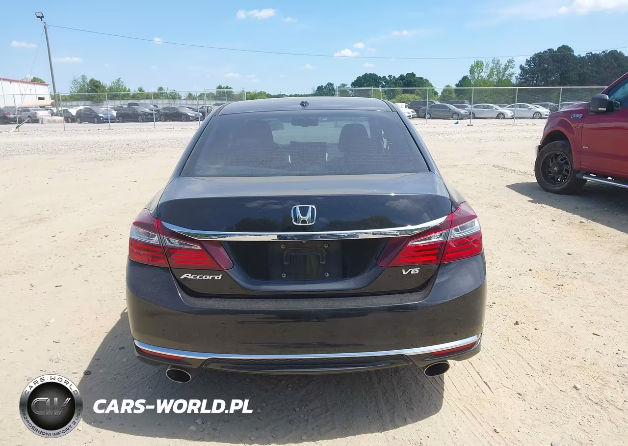 2017 Honda Accord Ex-L V6 VIN:1HGCR3F85HA006255 - 16