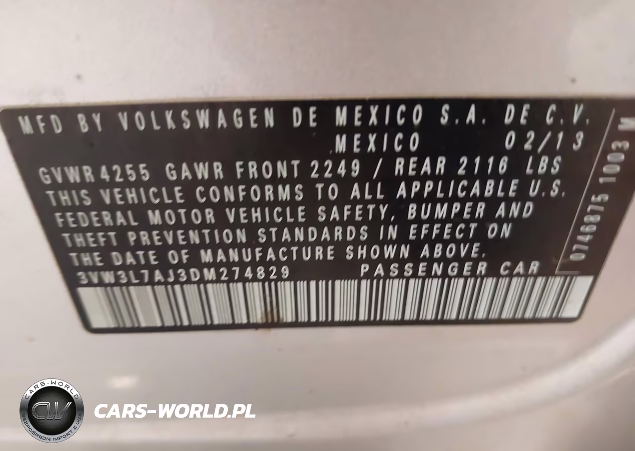 2013 Volkswagen Jetta 2.0L Tdi VIN:3VW3L7AJ3DM274829 - 9