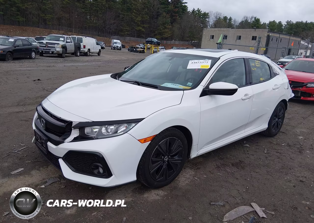 2017 Honda Civic Ex VIN:SHHFK7H54HU416819 - 2