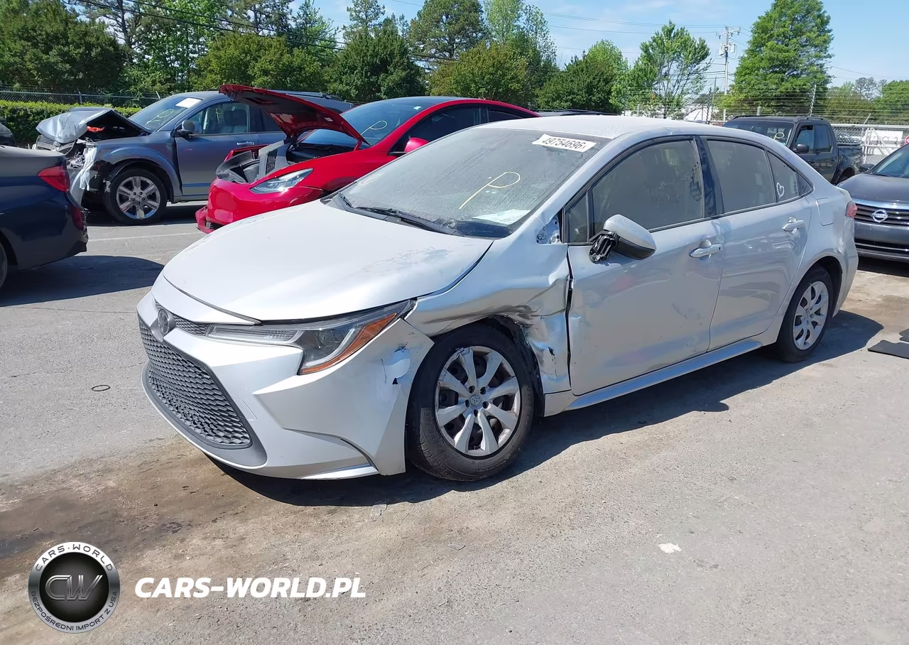 2020 Toyota Corolla Le VIN:JTDEPRAE1LJ003777 - 2
