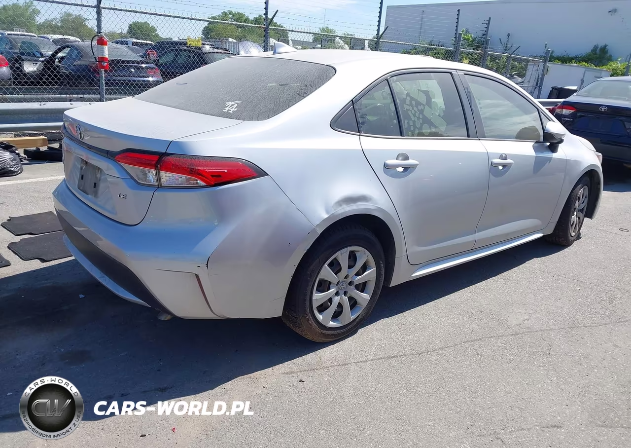 2020 Toyota Corolla Le VIN:JTDEPRAE1LJ003777 - 4