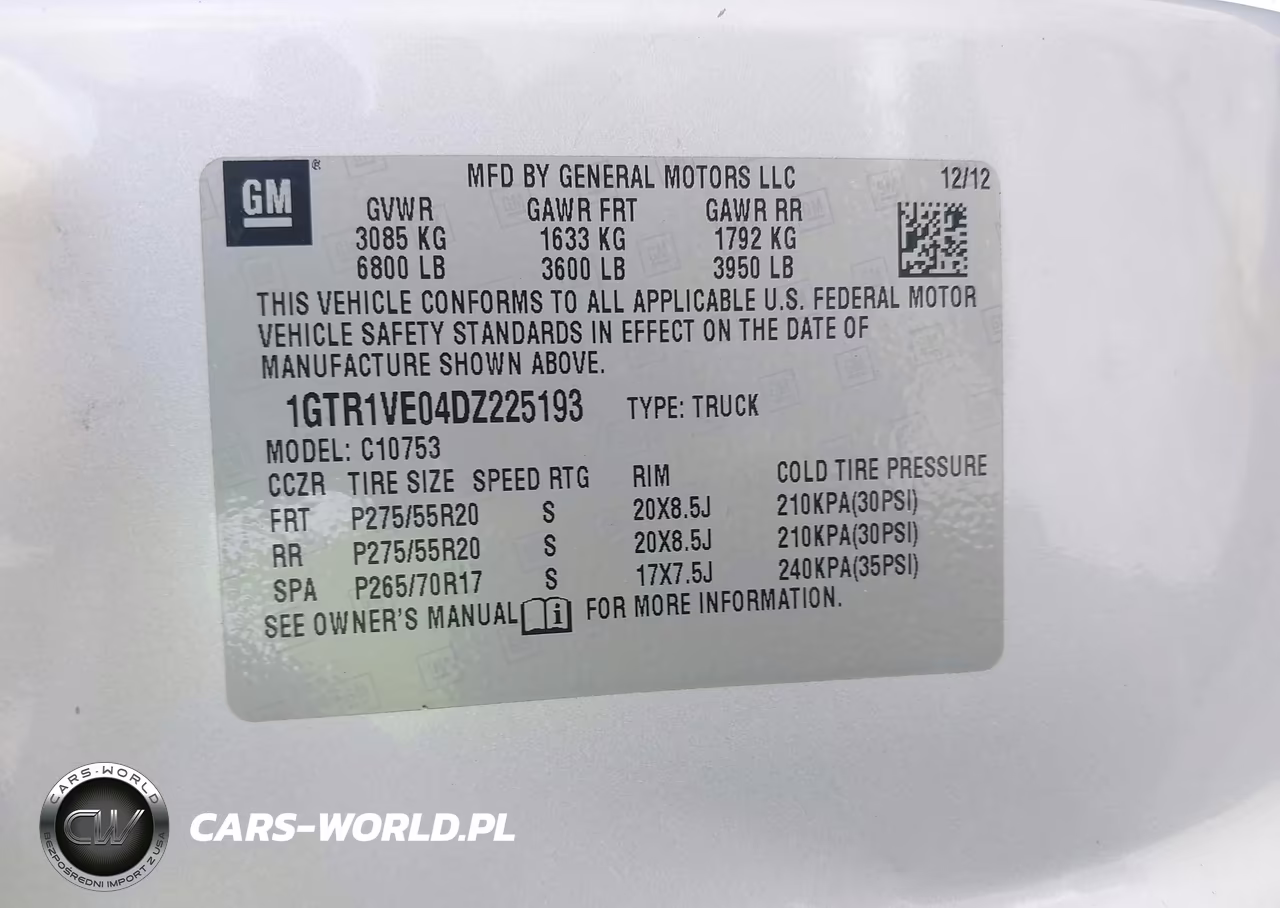 2013 GMC Sierra 1500 Sle VIN:1GTR1VE04DZ225193 - 9