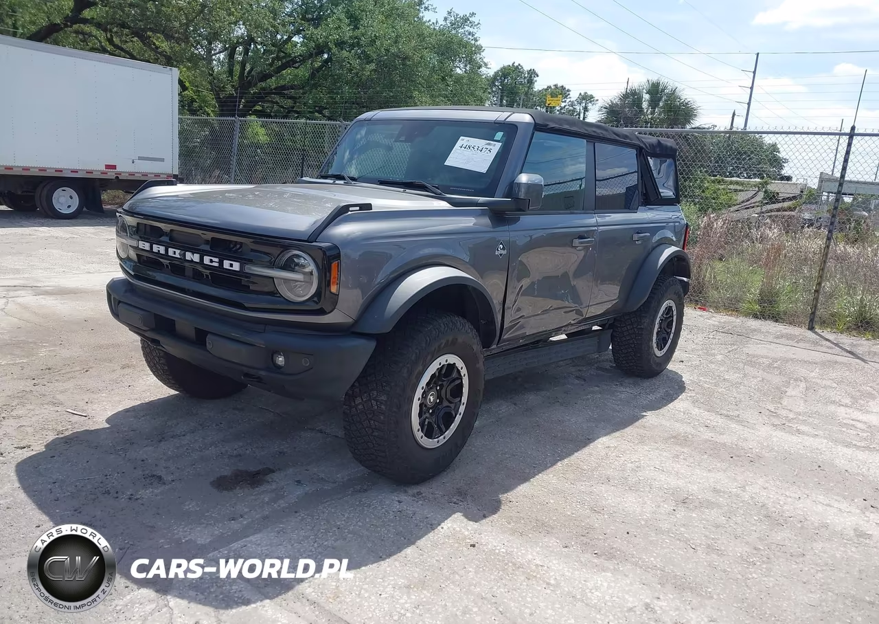 2022 Ford Bronco Outer Banks VIN:1FMEE5DPXNLB17064 - 2