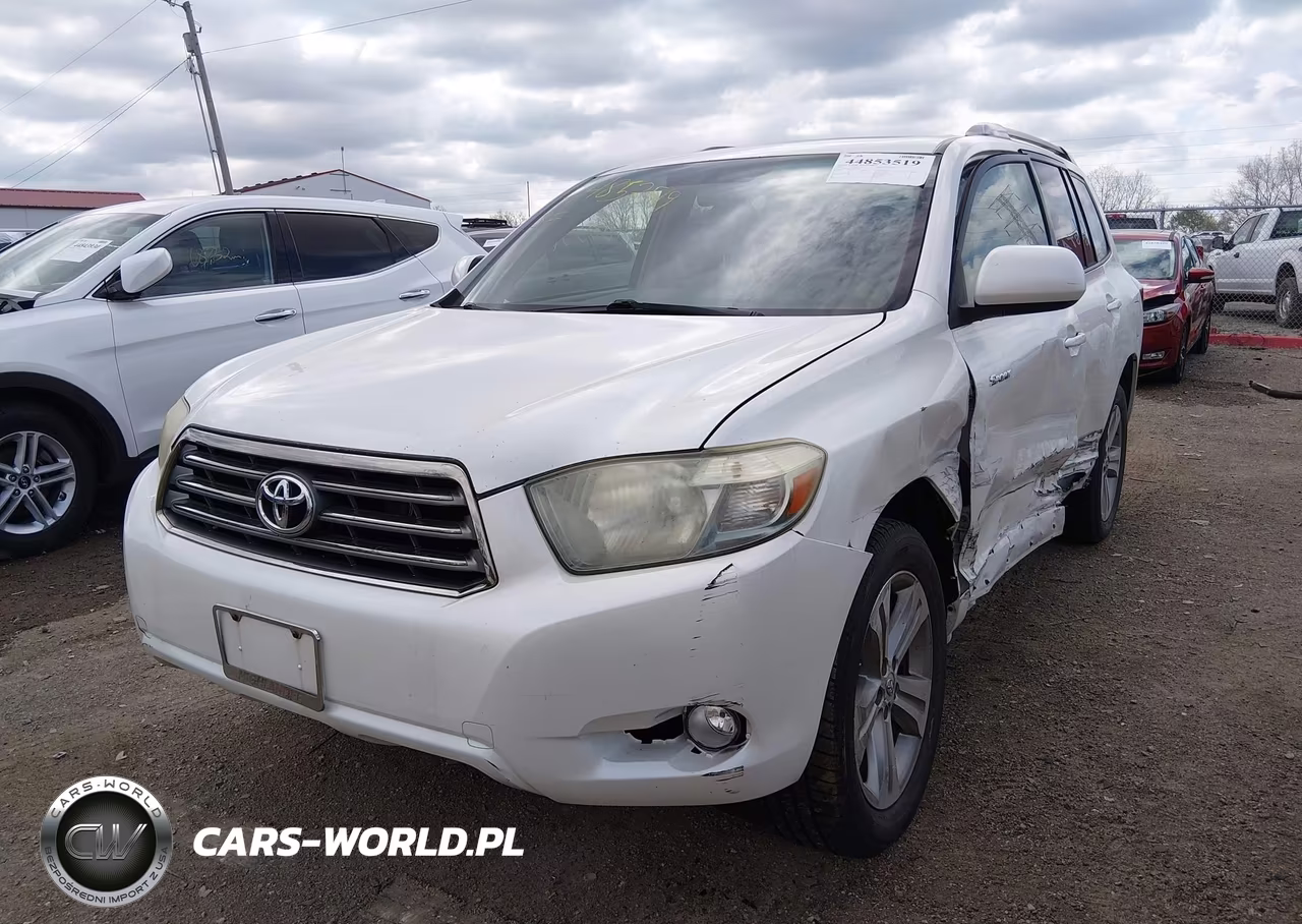 2008 Toyota Highlander Sport VIN:JTEES43A482071287 - 2