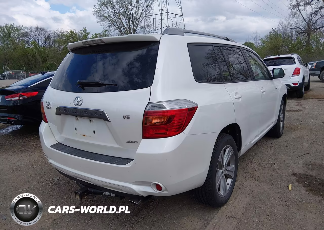 2008 Toyota Highlander Sport VIN:JTEES43A482071287 - 4
