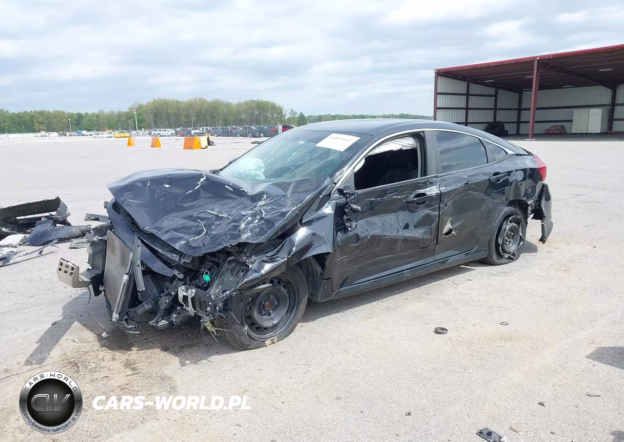 2018 Honda Civic Lx VIN:2HGFC2F57JH554831 - 2