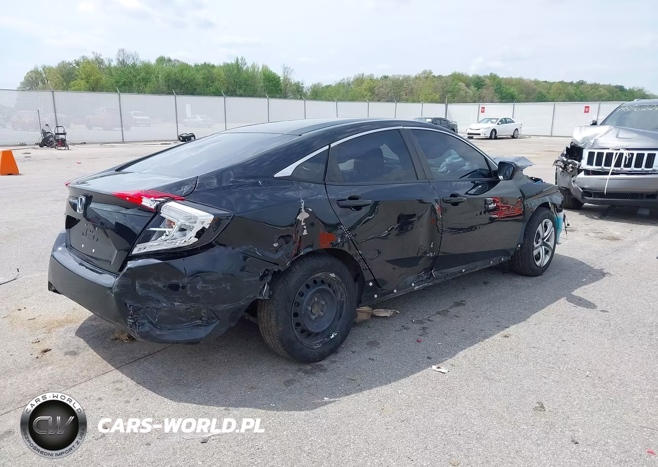2018 Honda Civic Lx VIN:2HGFC2F57JH554831 - 4