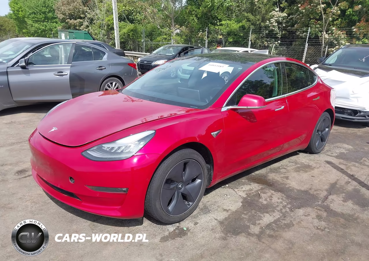 2019 Tesla Model 3 Long Range-Performance VIN:5YJ3E1EB3KF199239 - 2