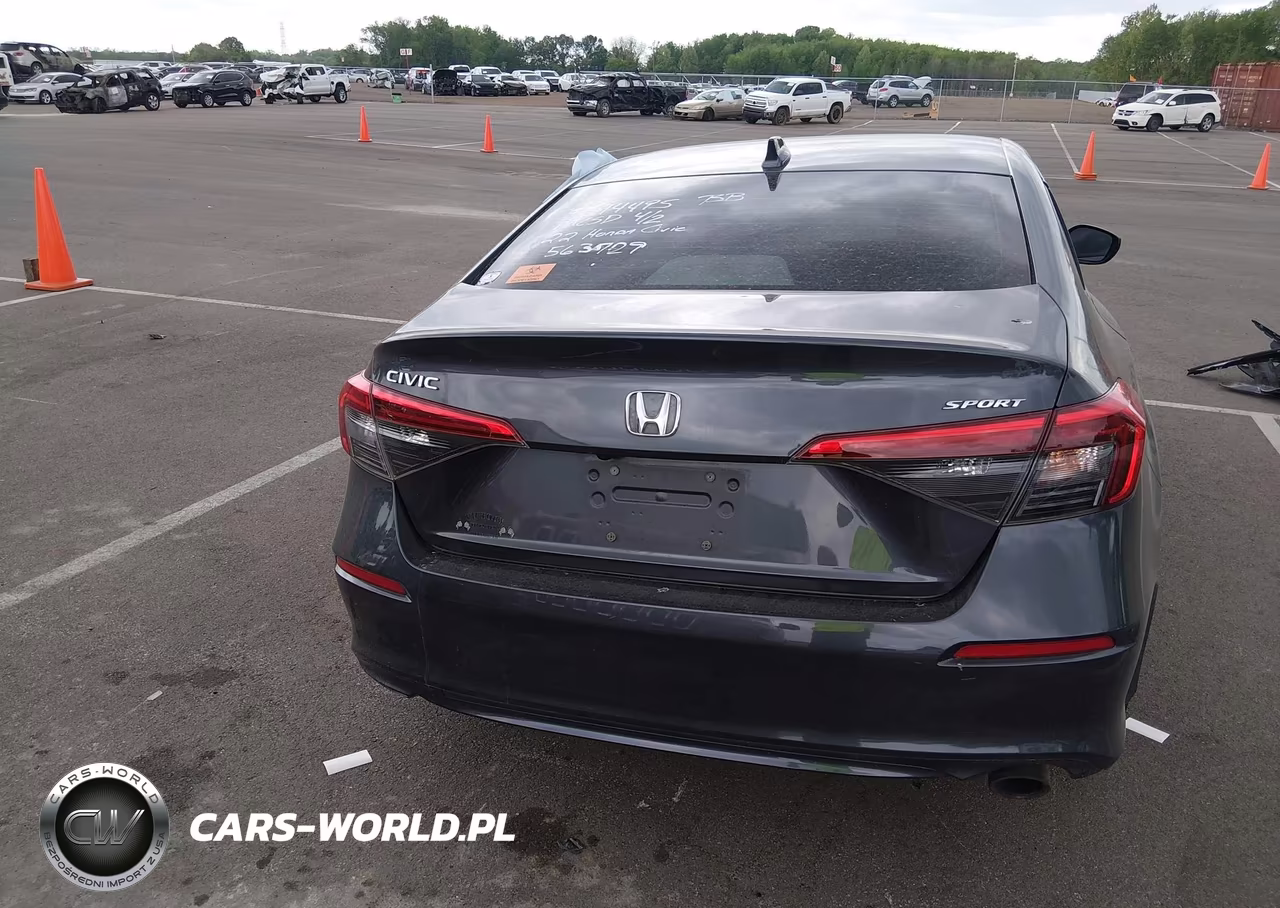 2022 Honda Civic Sport VIN:2HGFE2F56NH563729 - 17