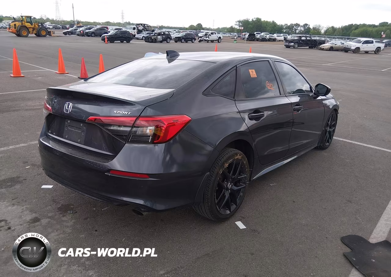 2022 Honda Civic Sport VIN:2HGFE2F56NH563729 - 4