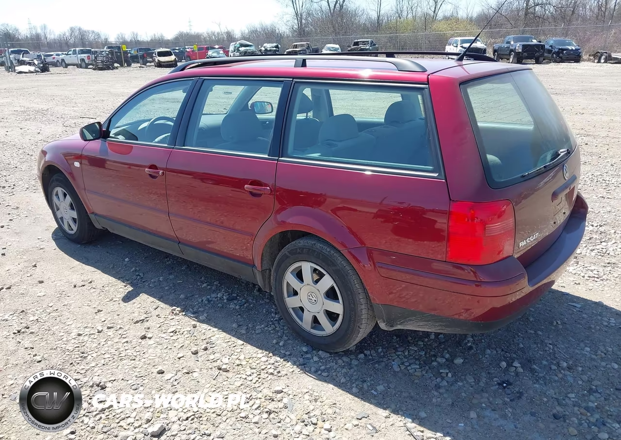 2001 Volkswagen Passat Gls VIN:WVWHC63B31E031046 - 3