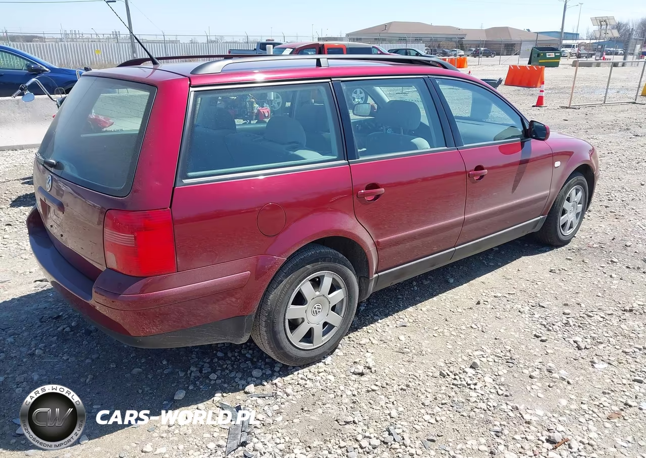 2001 Volkswagen Passat Gls VIN:WVWHC63B31E031046 - 4