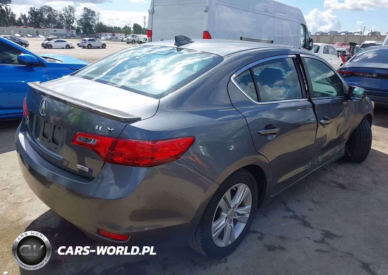 2013 Acura Ilx Hybrid 1.5L VIN:19VDE3F3XDE302312 - 4