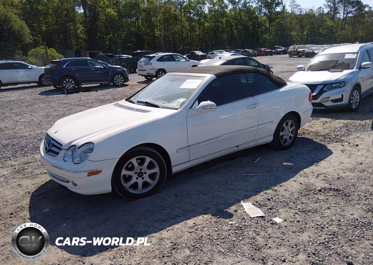 2004 Mercedes-Benz Clk 320 VIN:WDBTK65G04T018128 - 2