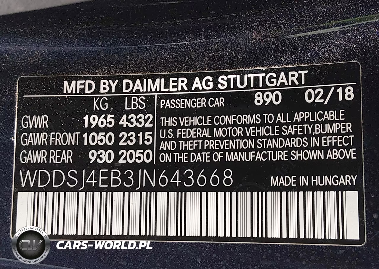 2018 Mercedes-Benz Cla 250 VIN:WDDSJ4EB3JN643668 - 9