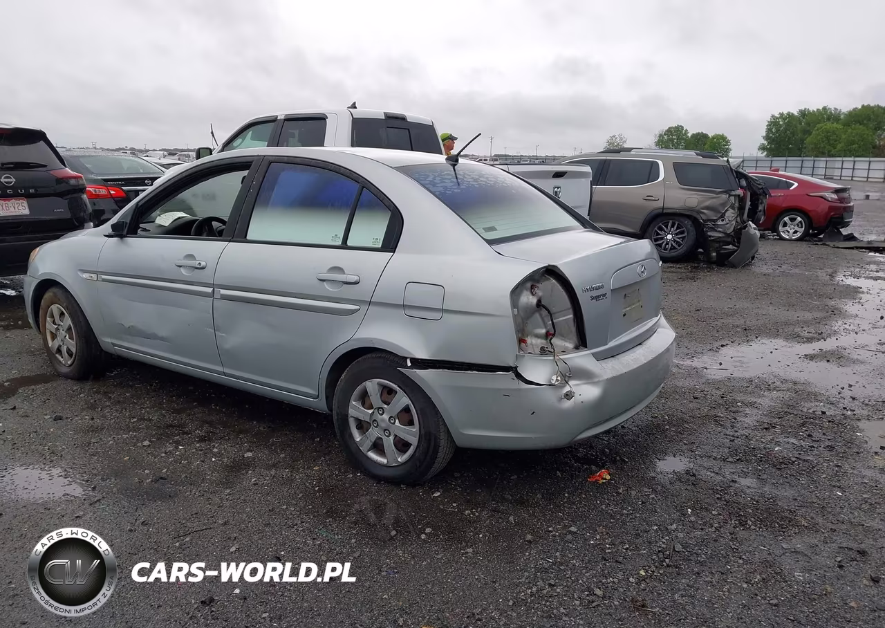2007 Hyundai Accent Gls VIN:KMHCN46C07U155167 - 3