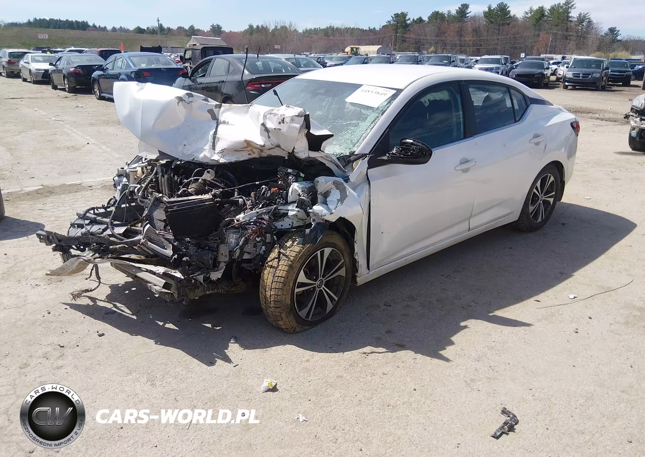 2021 Nissan Sentra Sv Xtronic Cvt VIN:3N1AB8CV3MY264669 - 2