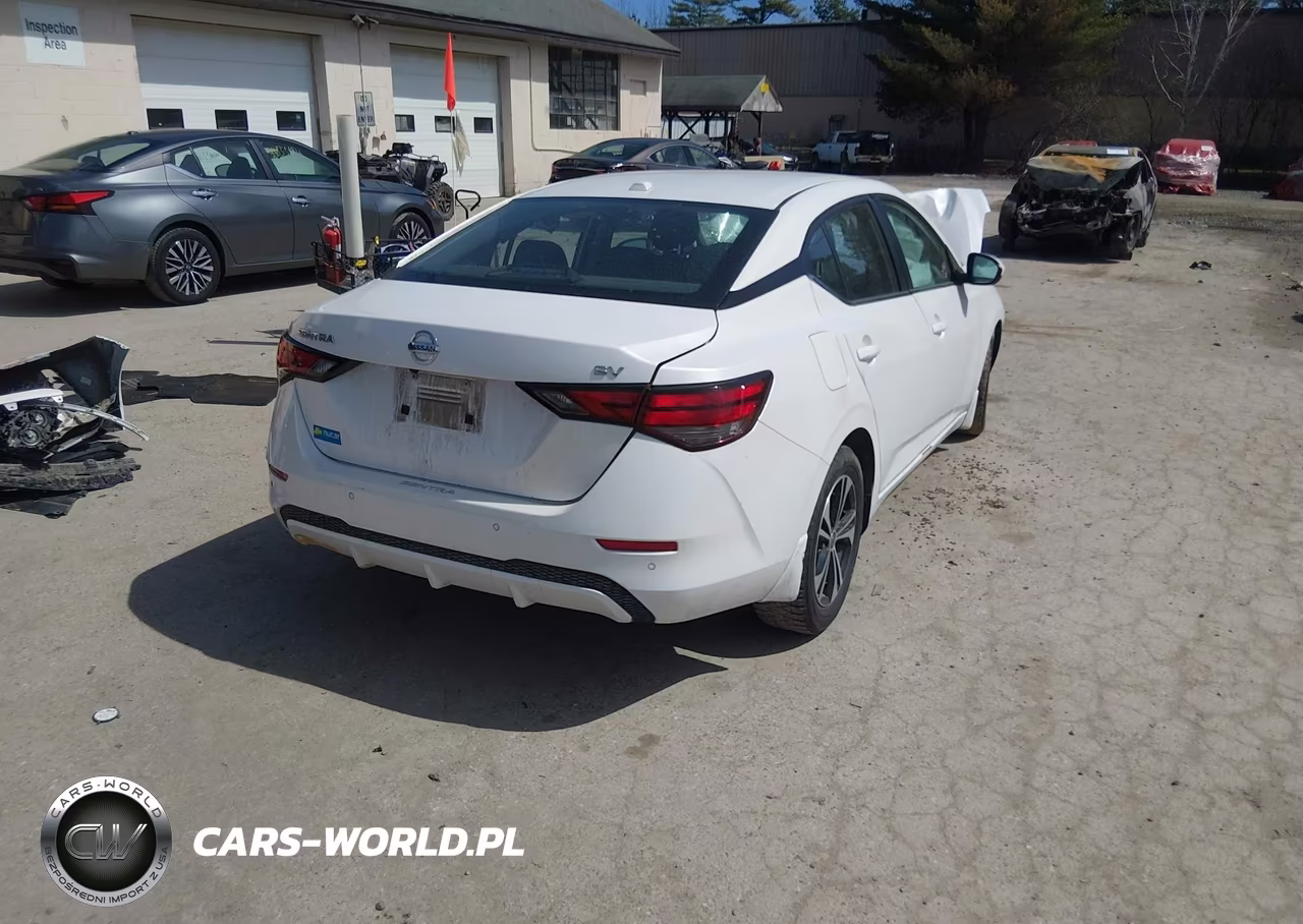 2021 Nissan Sentra Sv Xtronic Cvt VIN:3N1AB8CV3MY264669 - 4