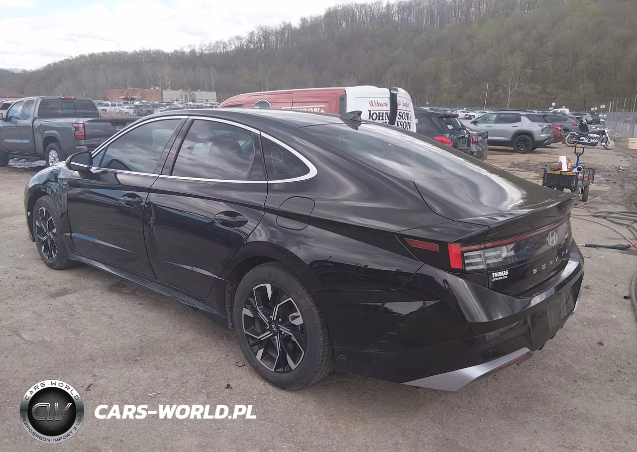 2025 Hyundai Sonata Sel VIN:KMHL64JA3SA516355 - 3