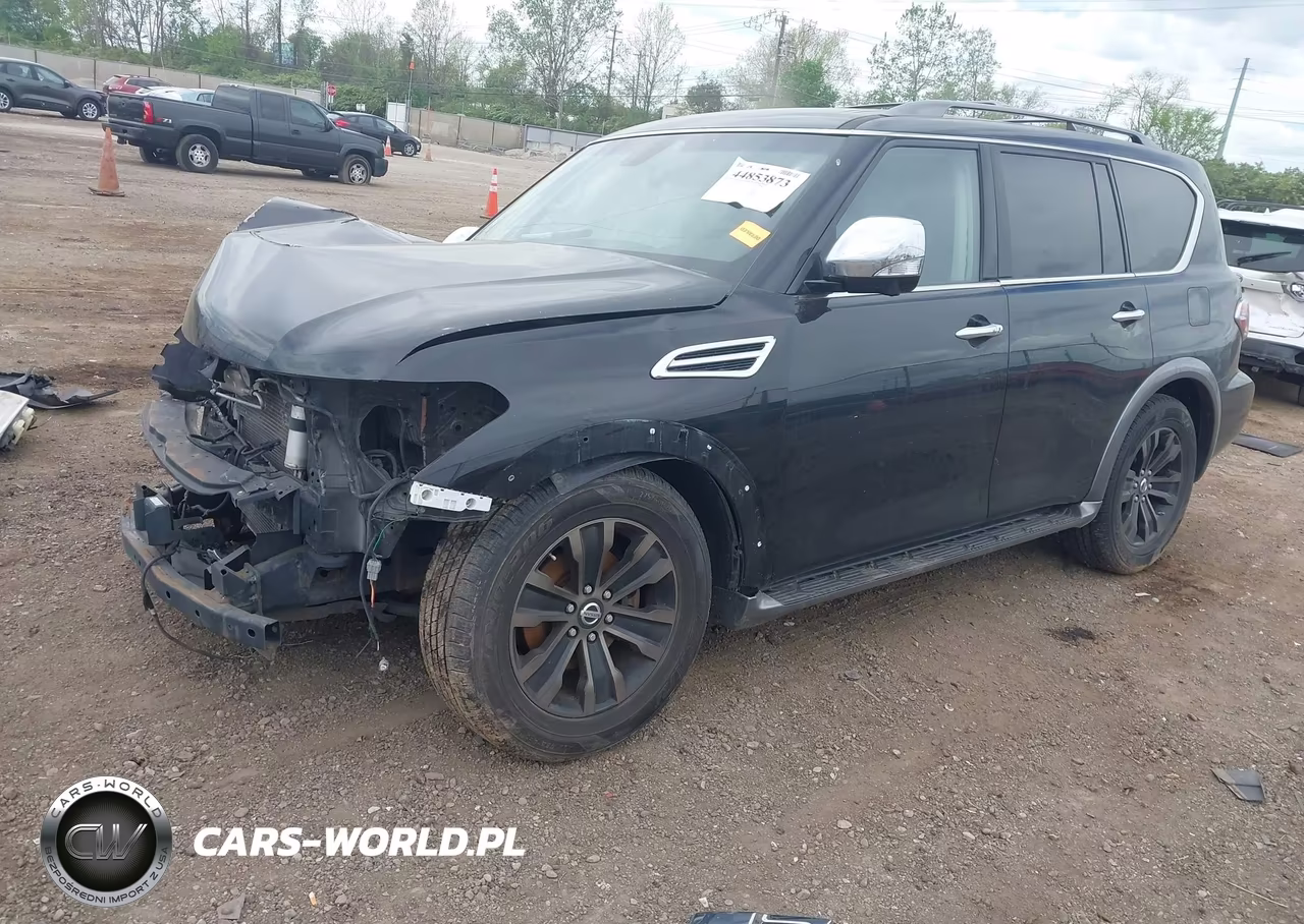 2017 Nissan Armada Platinum VIN:JN8AY2NC2H9503438 - 2