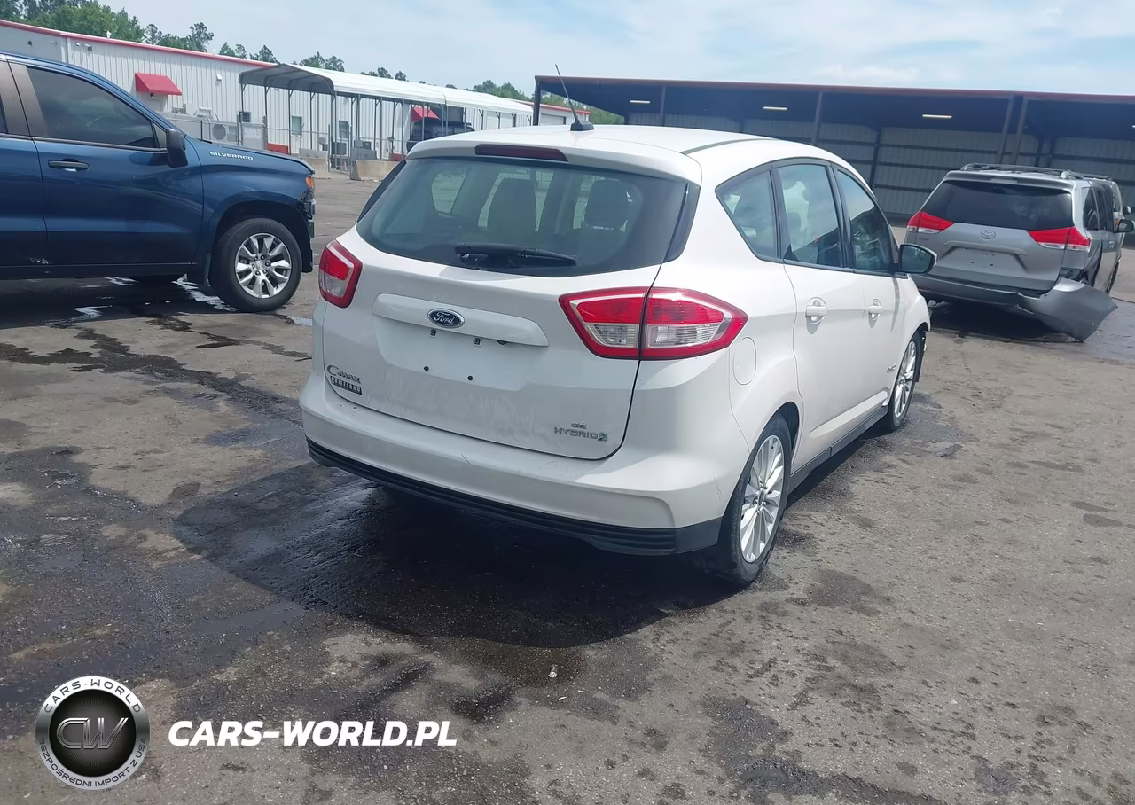 2018 Ford C-Max Hybrid Se VIN:1FADP5AU4JL100202 - 4