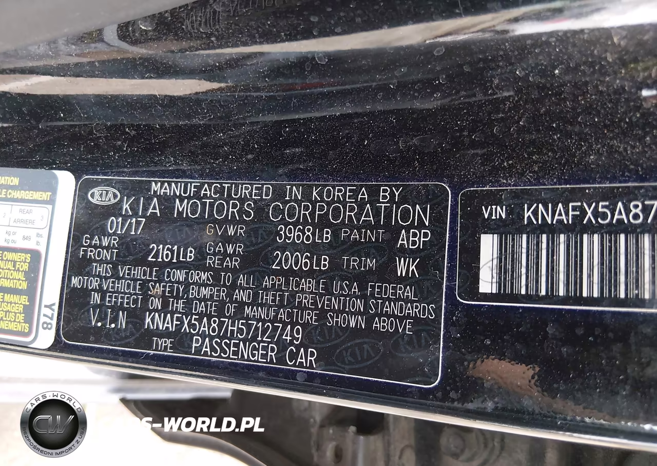 2017 Kia Forte Ex VIN:KNAFX5A87H5712749 - 9