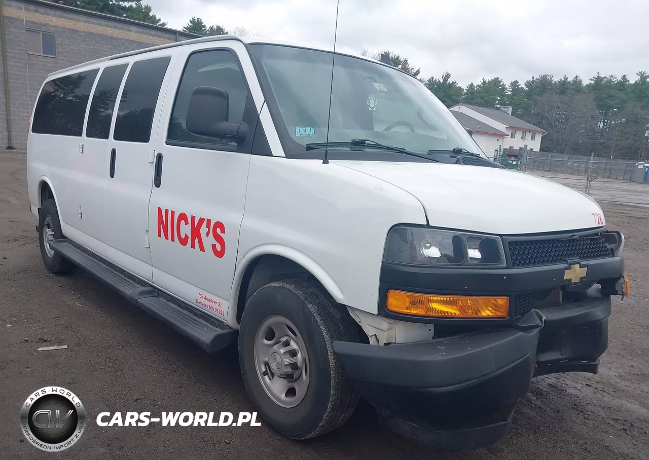 2022 Chevrolet Express Passenger Rwd 3500 Extended Wheelbase Ls – zdjęcie 1 z 21