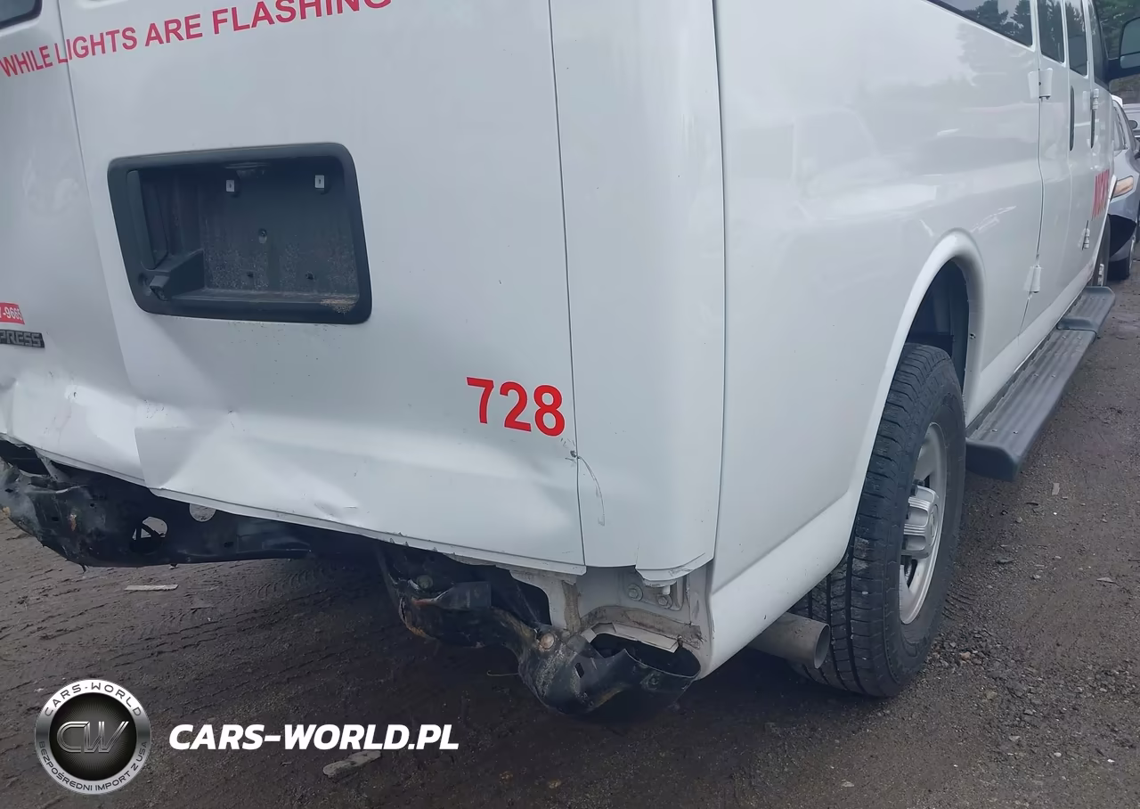 2022 Chevrolet Express Passenger Rwd 3500 Extended Wheelbase Ls VIN:1GAZGNFP9N1287305 - 21