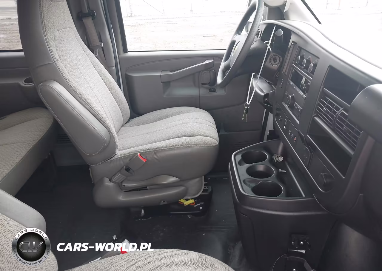 2022 Chevrolet Express Passenger Rwd 3500 Extended Wheelbase Ls VIN:1GAZGNFP9N1287305 - 5