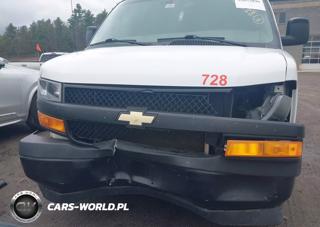 2022 Chevrolet Express Passenger Rwd 3500 Extended Wheelbase Ls VIN:1GAZGNFP9N1287305 - 6