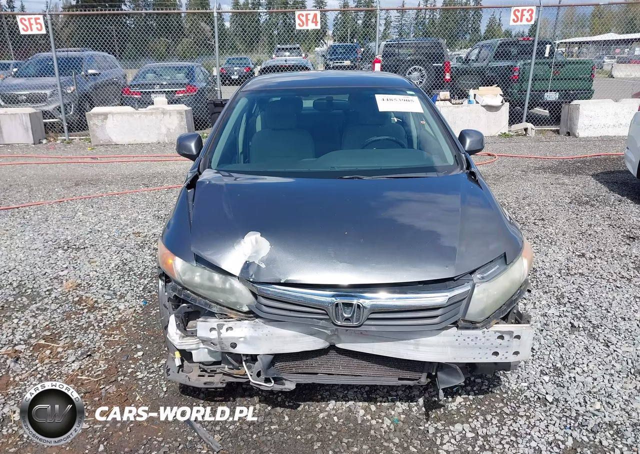 2012 Honda Civic Lx VIN:19XFB2F58CE373236 - 13