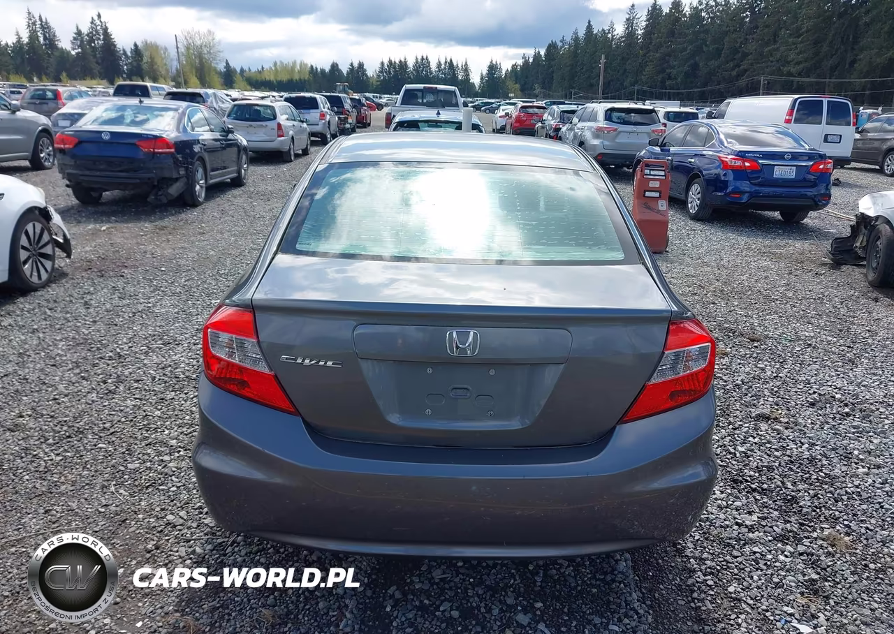 2012 Honda Civic Lx VIN:19XFB2F58CE373236 - 17