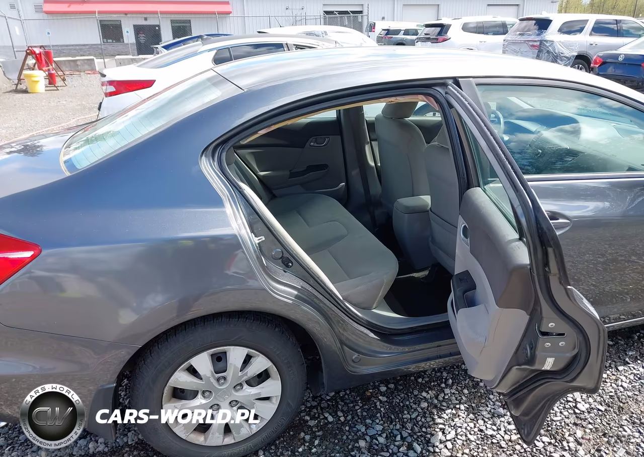 2012 Honda Civic Lx VIN:19XFB2F58CE373236 - 8