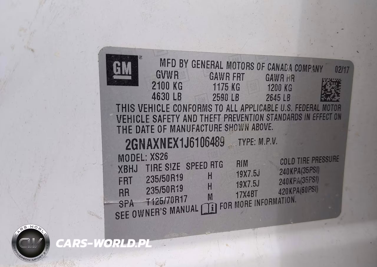2018 Chevrolet Equinox Premier VIN:2GNAXNEX1J6106489 - 9