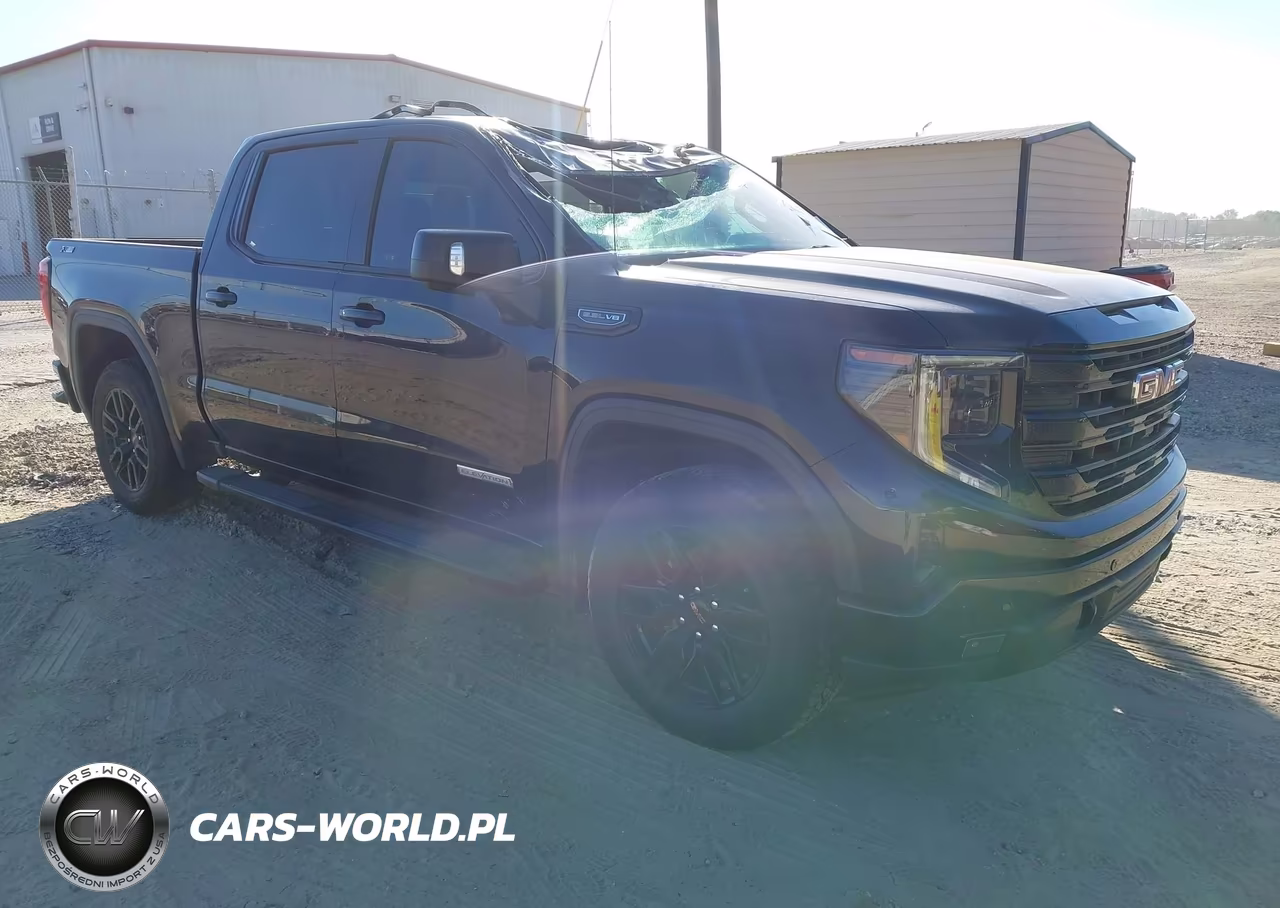 2025 GMC Sierra 1500 4Wd Short Box Elevation With 3Sb