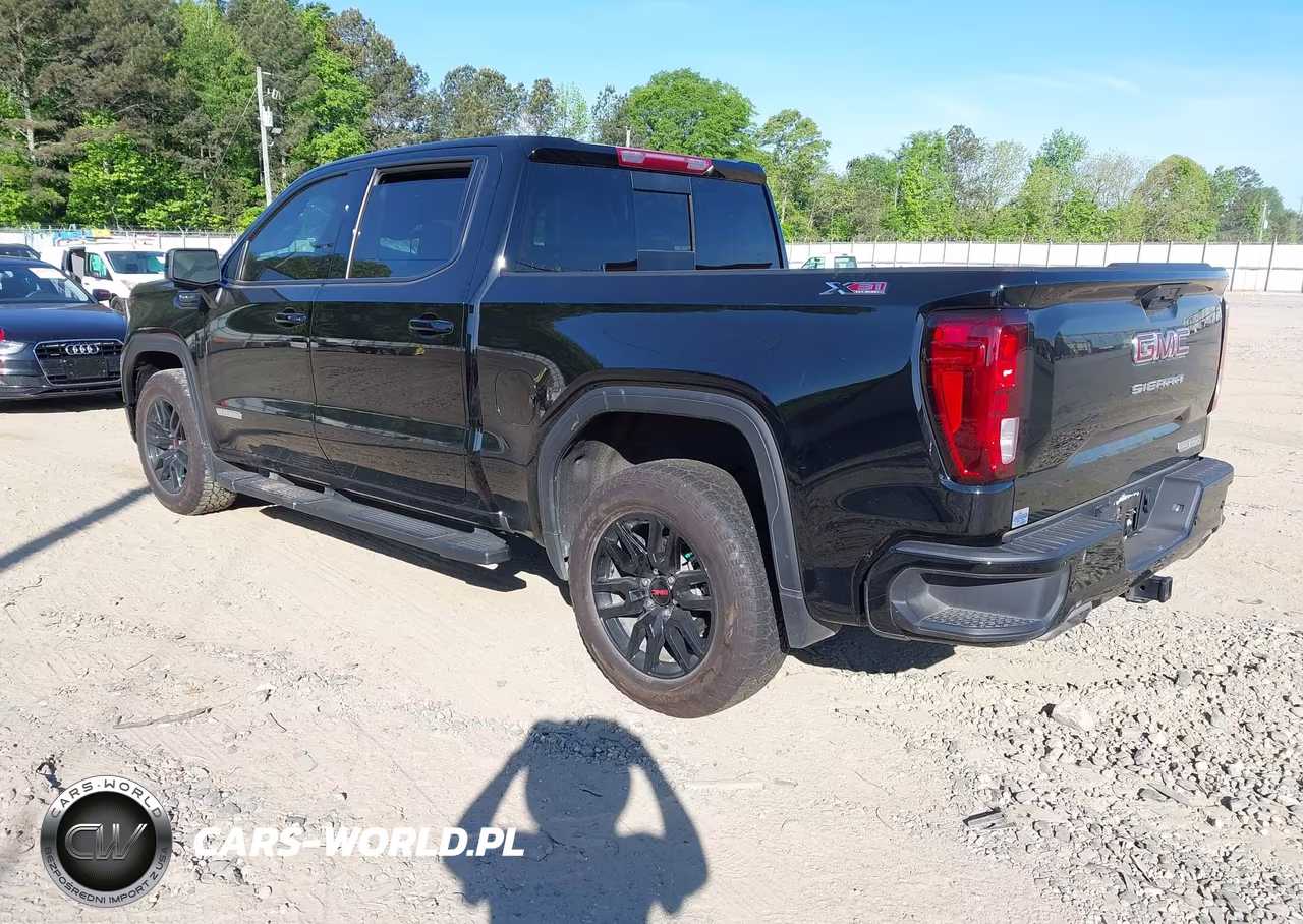 2025 GMC Sierra 1500 4Wd Short Box Elevation With 3Sb VIN:1GTUUCED8SZ102731 - 3