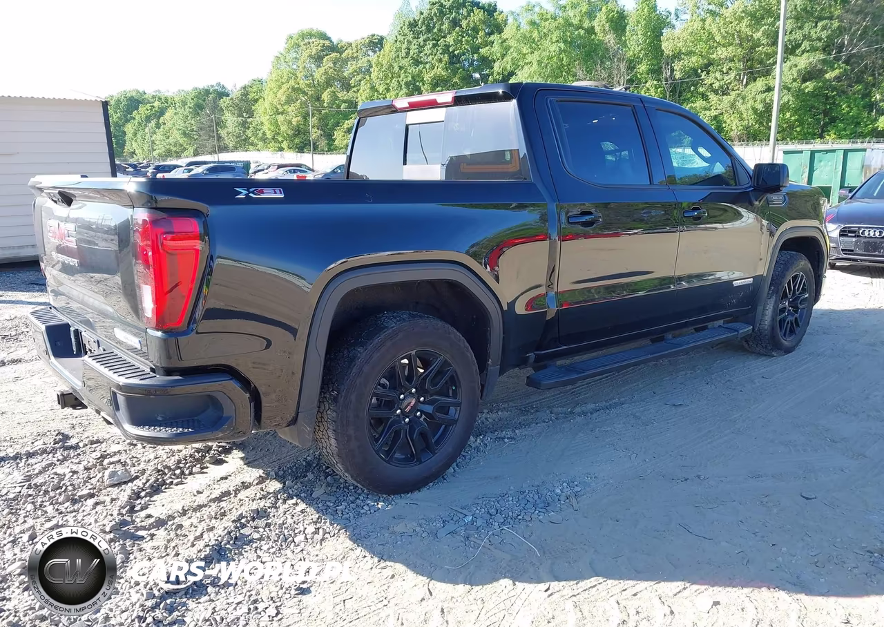 2025 GMC Sierra 1500 4Wd Short Box Elevation With 3Sb VIN:1GTUUCED8SZ102731 - 4