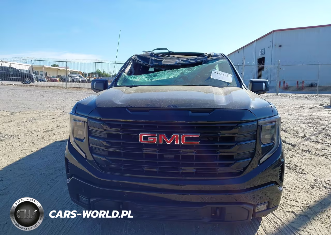 2025 GMC Sierra 1500 4Wd Short Box Elevation With 3Sb VIN:1GTUUCED8SZ102731 - 6
