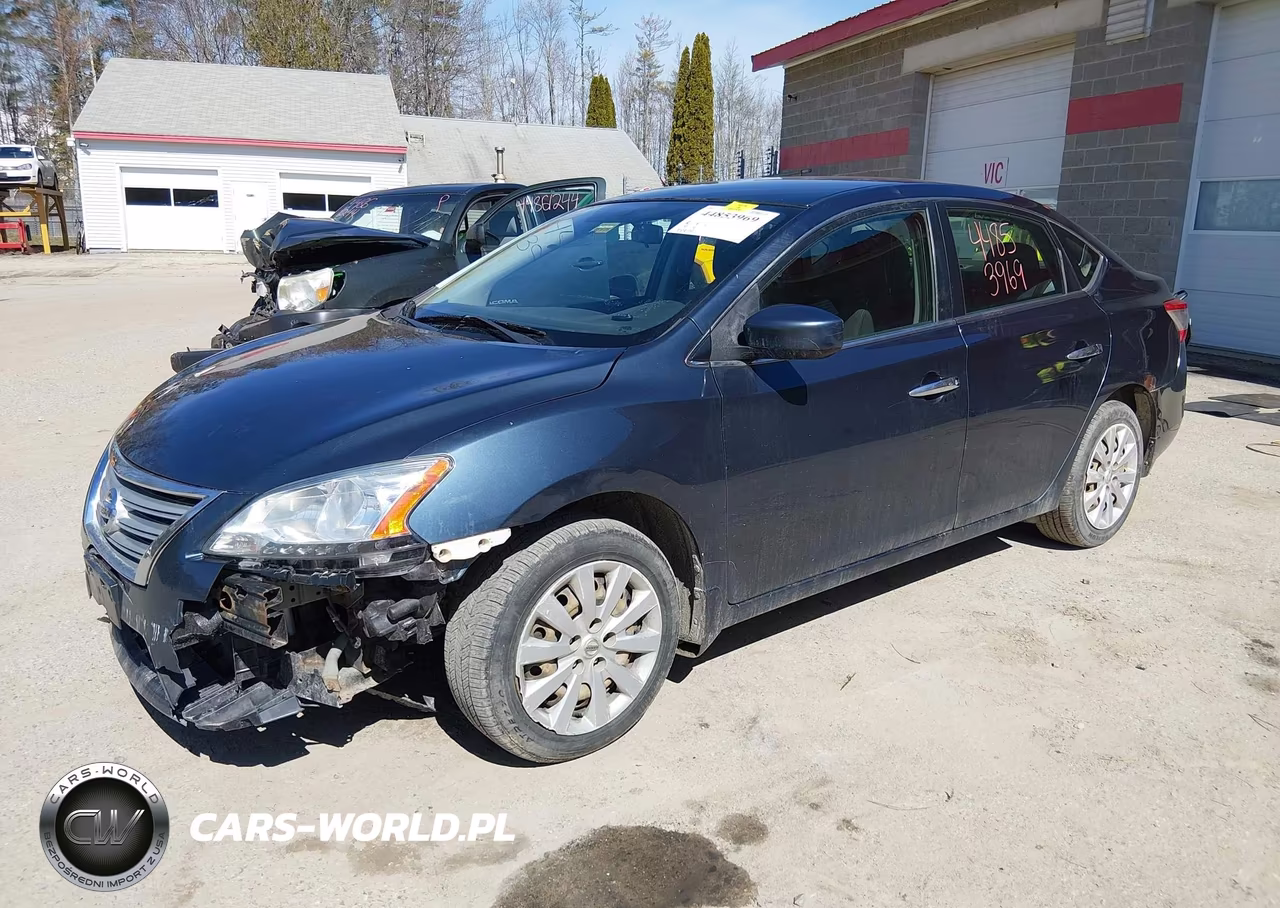 2015 Nissan Sentra Sv VIN:3N1AB7AP5FY342421 - 2