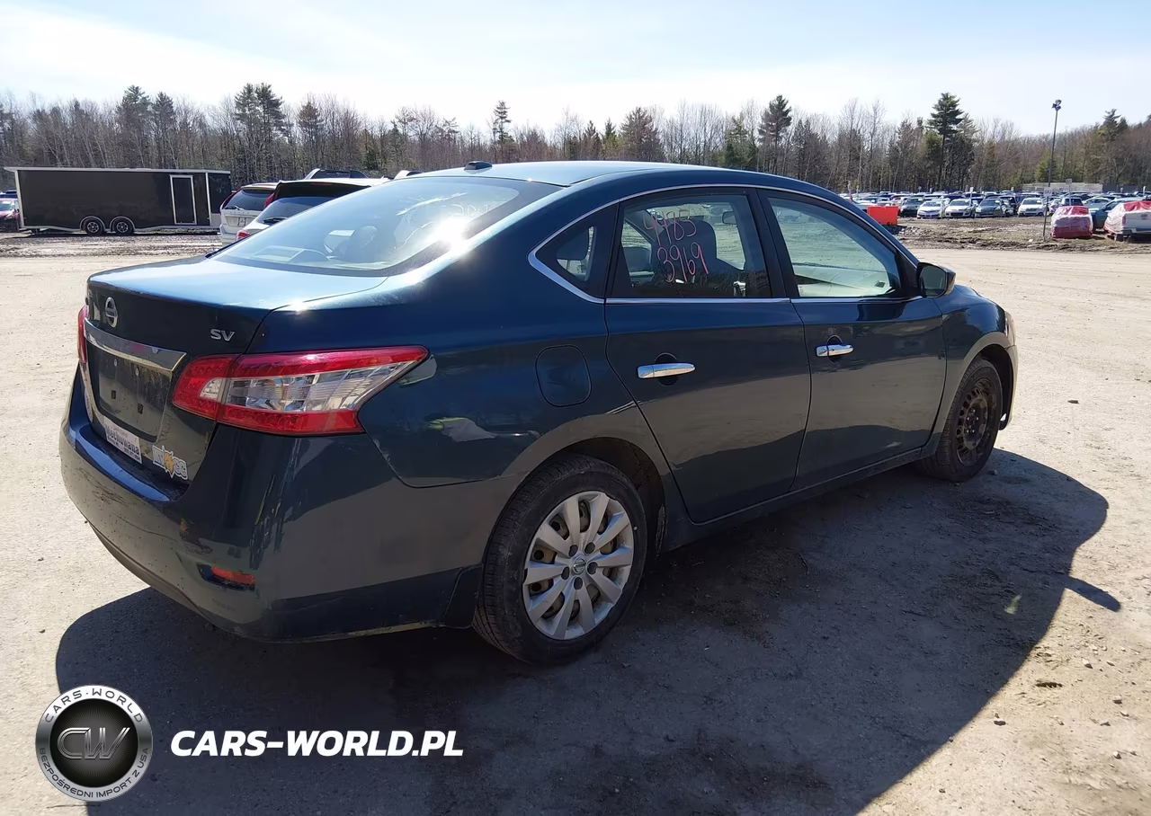 2015 Nissan Sentra Sv VIN:3N1AB7AP5FY342421 - 4