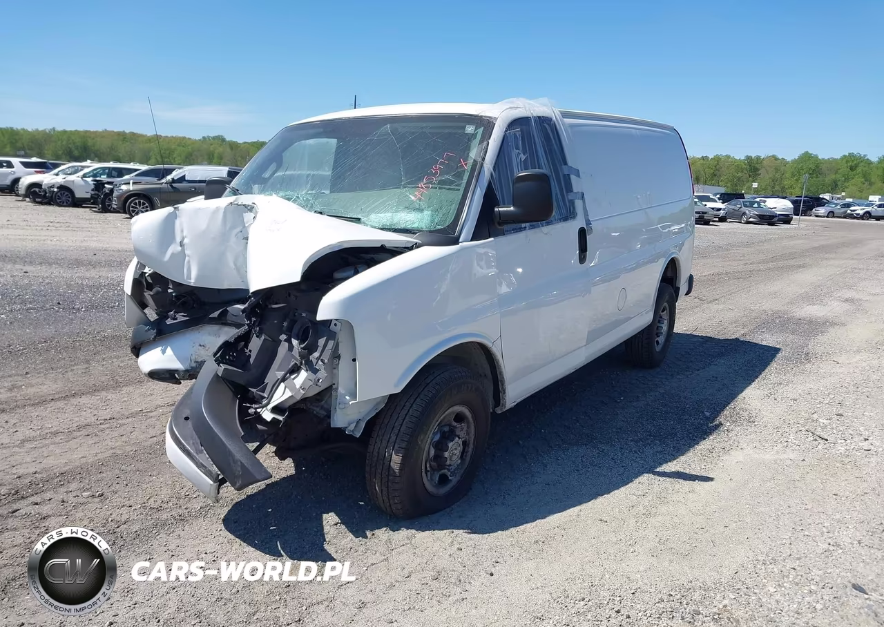 2017 Chevrolet Express 2500 Work Van VIN:1GCWGAFF8H1129844 - 2