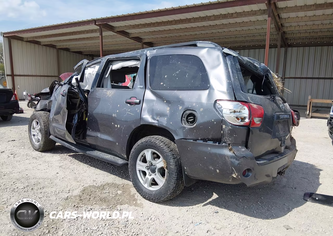 2012 Toyota Sequoia Sr5 4.6L V8 VIN:5TDBM5G12CS002066 - 3